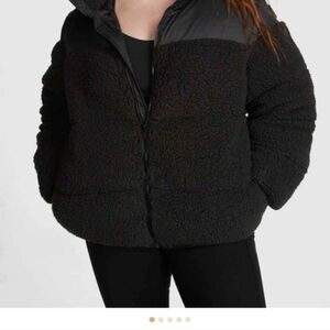 Nwt-Pink brand sherpa coat